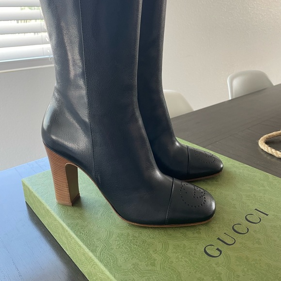 Gucci Quentin boot leather size 39 - Picture 4 of 6